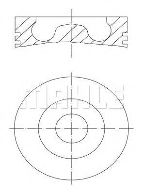 MAHLE ORIGINAL 039PI00113000 Поршень