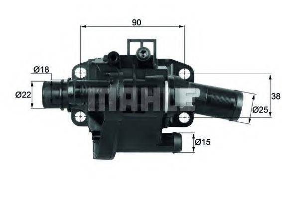 MAHLE ORIGINAL TH4183 Термостат, охолоджуюча рідина