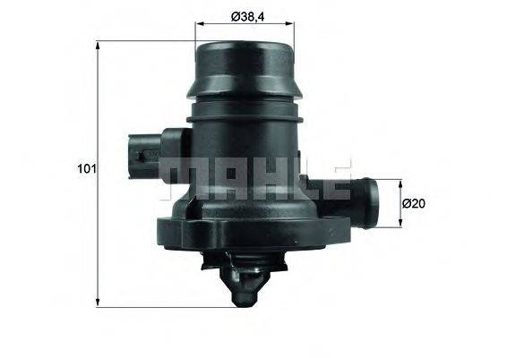 MAHLE ORIGINAL TM36103 Термостат, охолоджуюча рідина