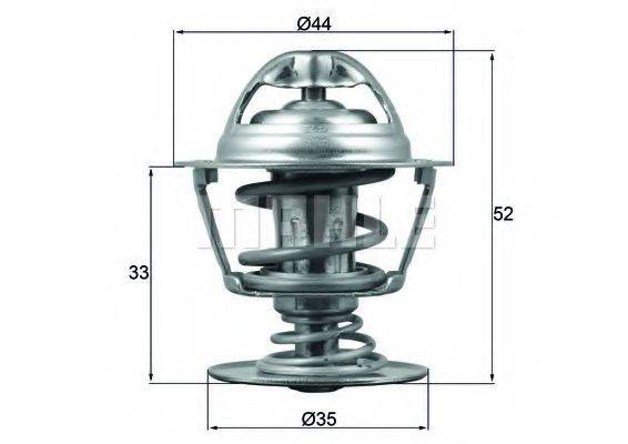 MAHLE ORIGINAL TX17388D Термостат, охолоджуюча рідина