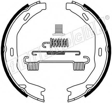 FRI.TECH. 1052132K Комплект гальмівних колодок, стоянкова гальмівна система