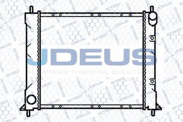 JDEUS 002M16 Радіатор, охолодження двигуна