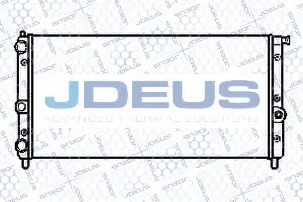 JDEUS 011V22 Радіатор, охолодження двигуна