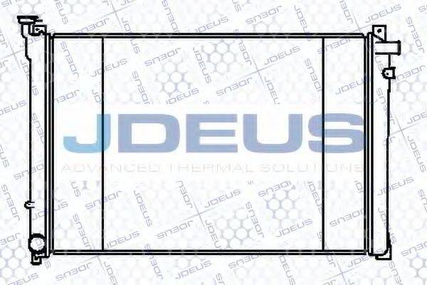 JDEUS 019N07 Радіатор, охолодження двигуна