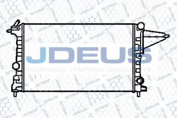 JDEUS 020V12 Радіатор, охолодження двигуна