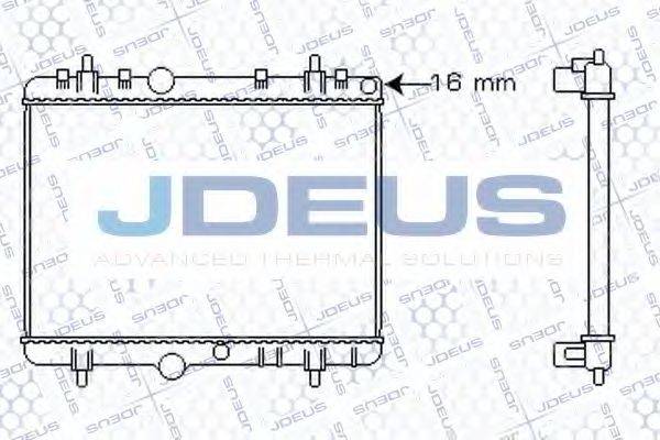 JDEUS 021M49 Радіатор, охолодження двигуна