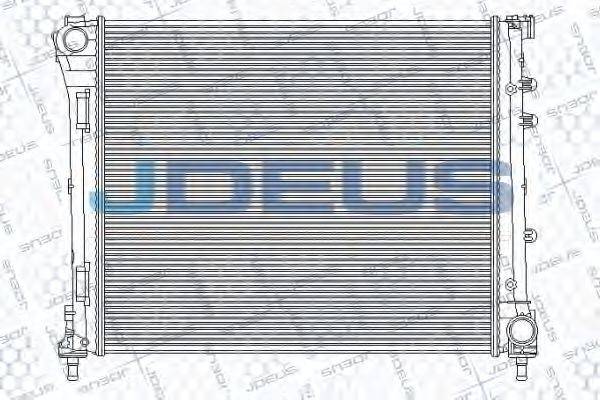 JDEUS RA0111250 Радіатор, охолодження двигуна