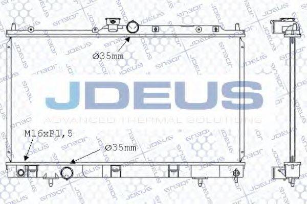 JDEUS 018M35 Радіатор, охолодження двигуна