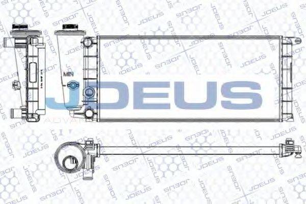 JDEUS RA0030010 Радіатор, охолодження двигуна