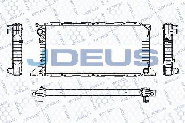 JDEUS RA0120880 Радіатор, охолодження двигуна