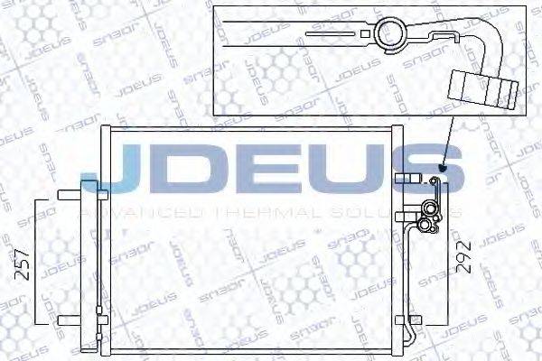 JDEUS 712M31 Конденсатор, кондиціонер