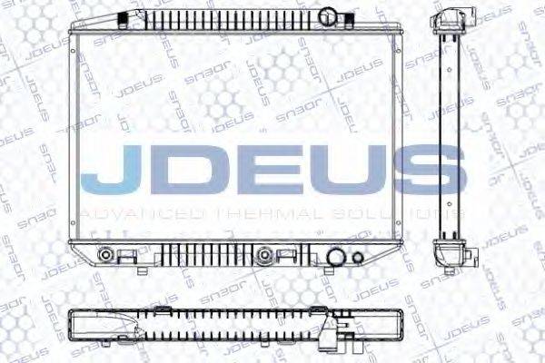 JDEUS RA0170100 Радіатор, охолодження двигуна