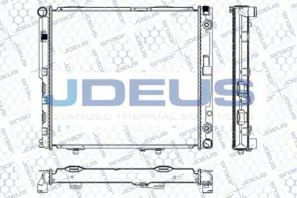 JDEUS RA0170240 Радіатор, охолодження двигуна