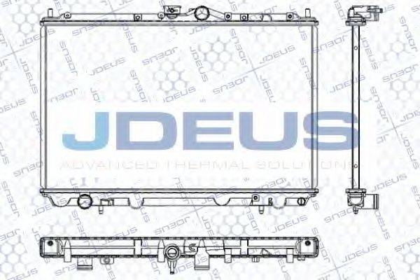 JDEUS RA0180181 Радіатор, охолодження двигуна