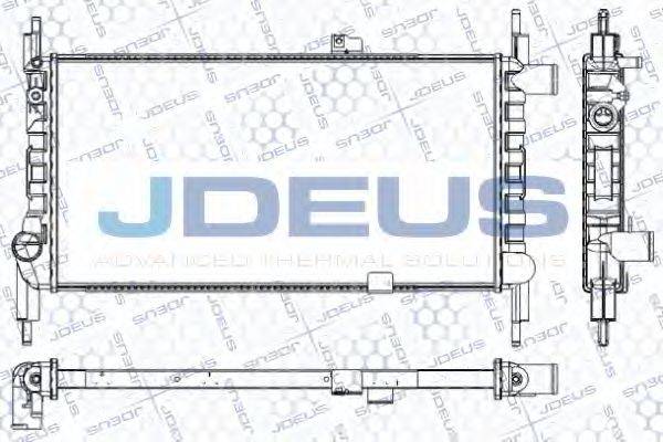 JDEUS RA0200541 Радіатор, охолодження двигуна