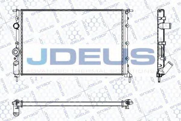 JDEUS RA0230620 Радіатор, охолодження двигуна