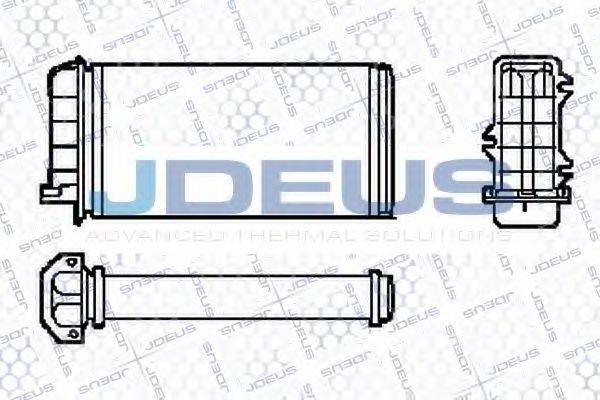 JDEUS RA2110420 Теплообмінник, опалення салону