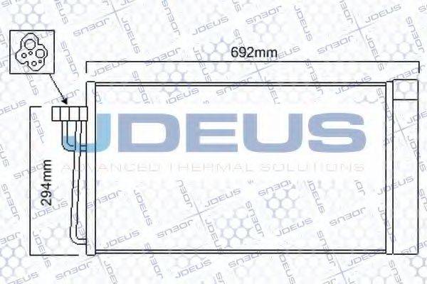 JDEUS 705M23 Конденсатор, кондиціонер