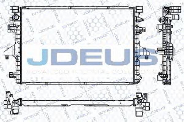 JDEUS RA0300510 Радіатор, охолодження двигуна