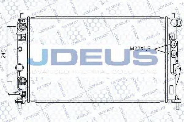 JDEUS 020M39 Радіатор, охолодження двигуна