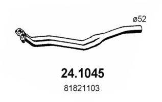 ASSO 241045 Труба вихлопного газу