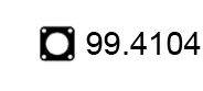 ASSO 994104 Прокладка, труба вихлопного газу