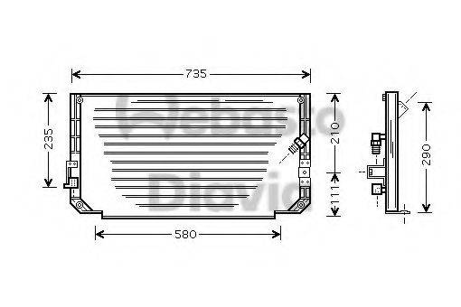 WEBASTO 82D0225479A Конденсатор, кондиціонер