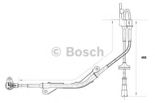 BOSCH 0265006104 Датчик, частота обертання колеса