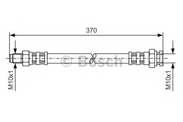 BOSCH 1987476150 Гальмівний шланг