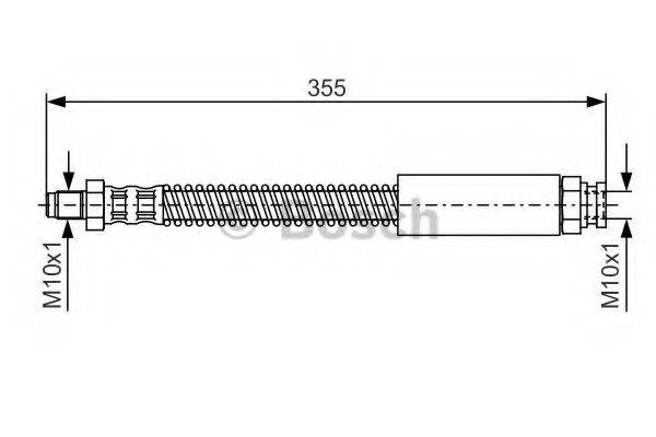 BOSCH 1987476519 Гальмівний шланг