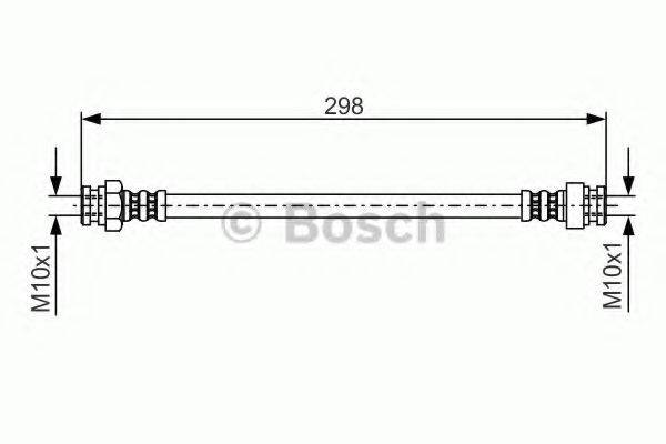 BOSCH 1987476937 Гальмівний шланг