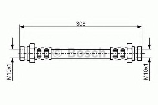 BOSCH 1987476964 Гальмівний шланг