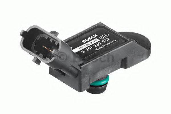 BOSCH 0261230052 Датчик, температура повітря, що впускається; Датчик, тиск у впускному газопроводі