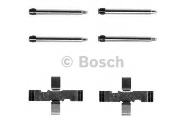 BOSCH 1987474014 Комплектуючі, колодки дискового гальма