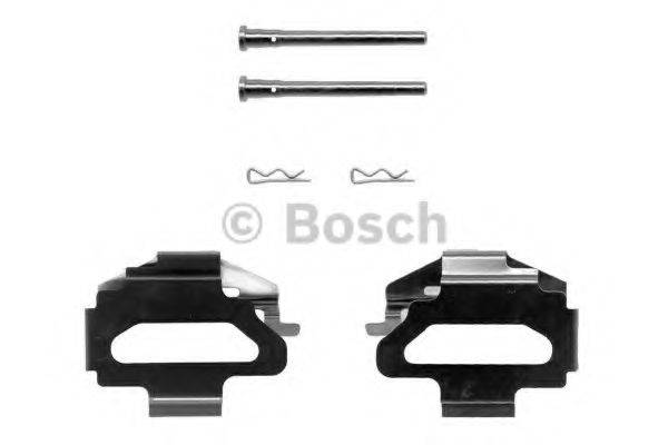 BOSCH 1987474199 Комплектуючі, колодки дискового гальма