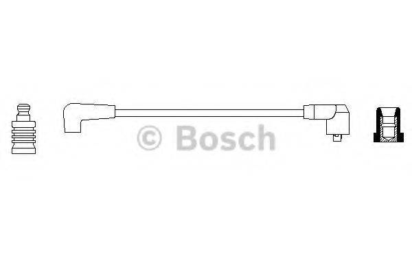 BOSCH 0986356125 Провід запалювання