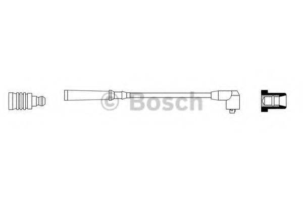 BOSCH 0986356186 Провід запалювання