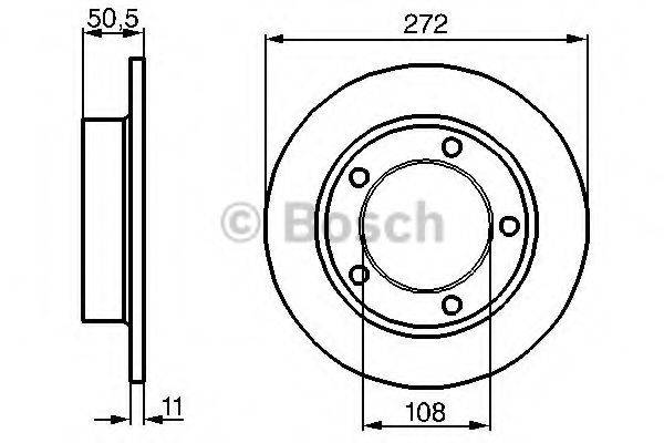 BOSCH 0986478746 гальмівний диск