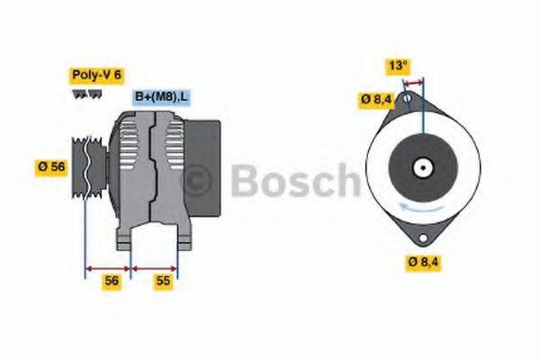 BOSCH 0123315021 Генератор