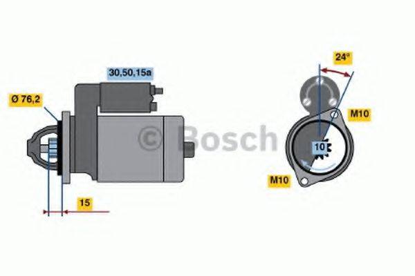 BOSCH 0986010020 Стартер