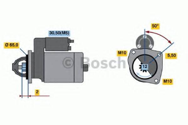 BOSCH 0986021741 Стартер