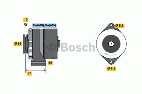 BOSCH 0986030880 Генератор