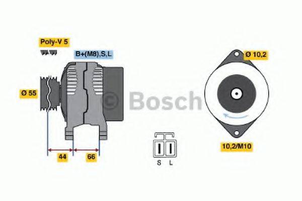 BOSCH 0986042921 Генератор