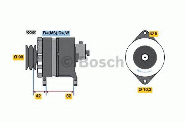 BOSCH 6033GB5001 Генератор