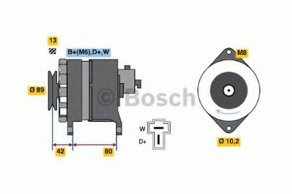 BOSCH 9120144622 Генератор