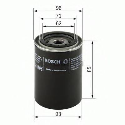 BOSCH 0451103224 Масляний фільтр