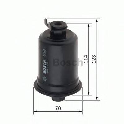 BOSCH 0986450123 Паливний фільтр