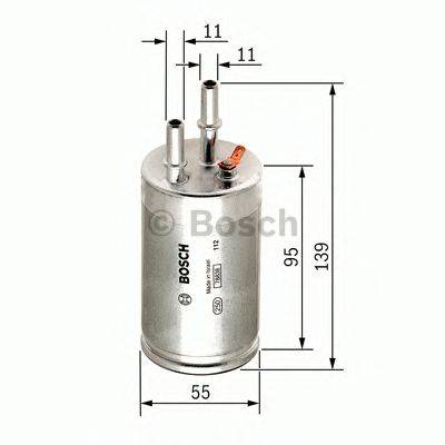 BOSCH F026403014 Паливний фільтр