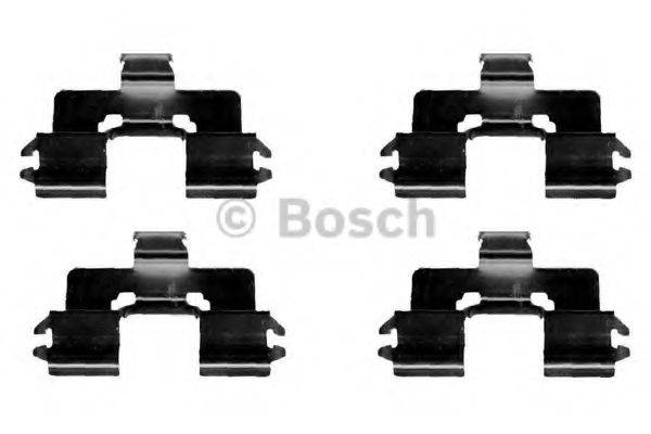 BOSCH 1987474422 Комплектуючі, колодки дискового гальма