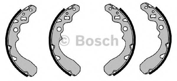 BOSCH 0986487504 Комплект гальмівних колодок